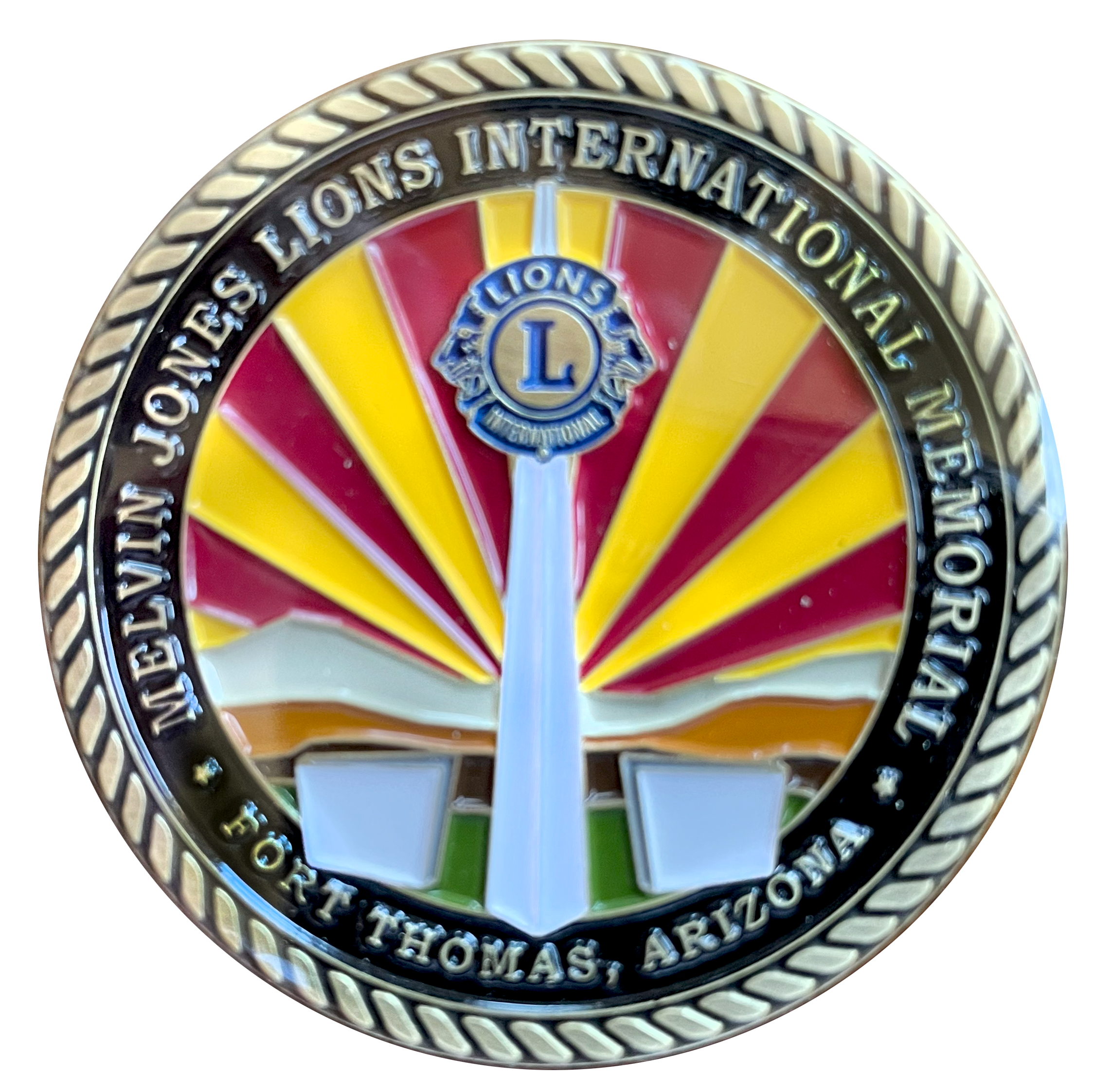 Challenge Coin, spire